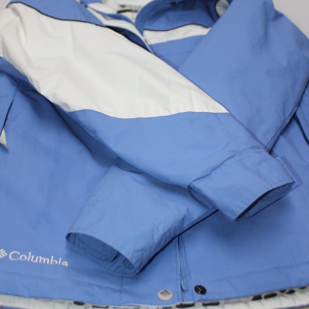 Columbia Women’s Hooded Jacket Medium Waterproof Fleece - Picture 15 of 16